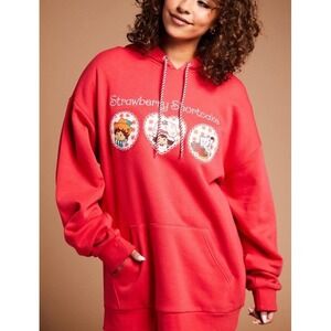 Strawberry Shortcake Hoodie Character Portrait By Box Lunch Color Red Size S